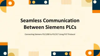 Seamless Communication Between Siemens PLCs: Integrating PLC1200 with PLC317 via PUT Protocol