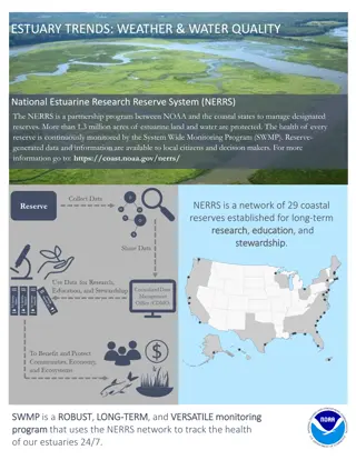 Estuary Trends in Weather and Water Quality Monitoring