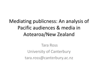 Analysis of Pacific Audiences & Media in Aotearoa/New Zealand