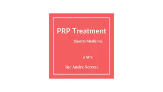 Accelerate Healing with PRP Treatment in Sports Medicine