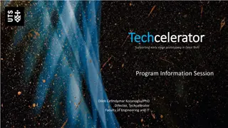 Unlocking Opportunities in Deep Tech: Techcelerator Program