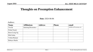 Enhancing Preemption in IEEE 802.11-24 Standard