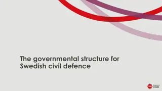 Swedish Civil Defence and Preparedness Structure Overview