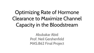 Maximizing Hormone Clearance for Bloodstream Channel Capacity