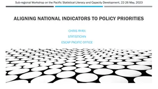 Aligning National Indicators to Policy Priorities in Statistical Literacy Workshop