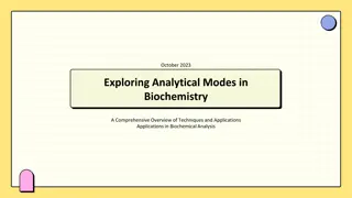 Unlocking Analytical Biochemistry Techniques and Applications