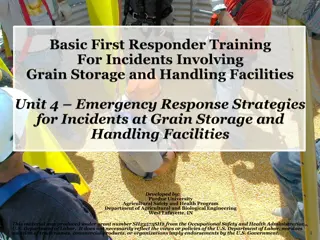Emergency Response Procedures for Grain Handling Facilities