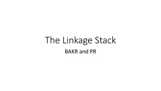 Understanding the Linkage Stack in Computer Architecture