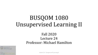 Unsupervised Learning II - Clustering Algorithms and K-Means Implementation