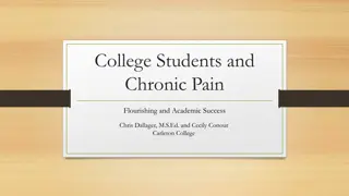 Chronic Pain in College Students: Academic Impact and Coping Strategies