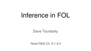 Automated Inference in First-Order Logic: Techniques and Applications