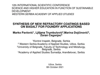 Innovative Basalt-Based Refractory Coatings for Foundry Applications