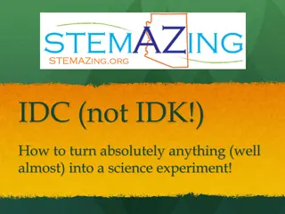 Transform Everyday Objects into Science Experiments | STEMazing.org Guide