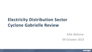 Review of Electricity Distribution Sector Impact During Cyclone Gabrielle