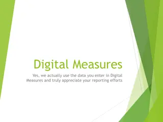 Utilizing Digital Measures for Comprehensive Reporting