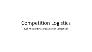 Microsoft Indoor Localization Competition 2016 Logistics & Details