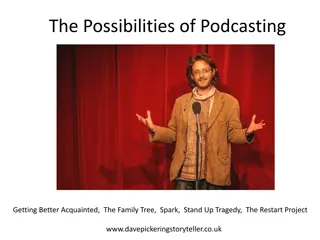 Exploring the Art of Podcasting Beyond Traditional Radio Norms