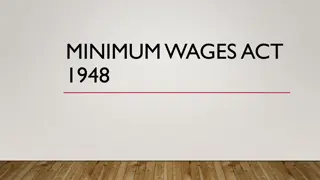Understanding the Minimum Wages Act of 1948