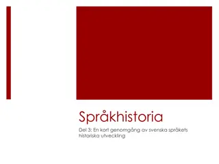 Evolution of Swedish Language: A Historical Journey