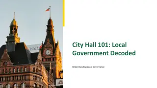 Local Government Decoded: Understanding City Hall and Governance
