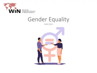 Achievement in Gender Equality 2024 Statistics