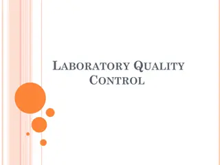 Laboratory Quality Control: Importance, Procedures, and Variables