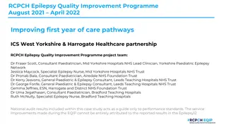 Improving Care Pathways for Pediatric Epilepsy Patients in West Yorkshire & Harrogate Healthcare Partnership