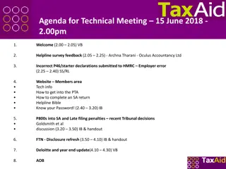 Technical Meeting Agenda: Key Discussions and Updates for Professionals