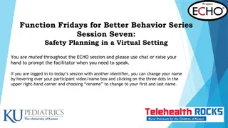 Safety Planning in Virtual Settings for Better Behavior