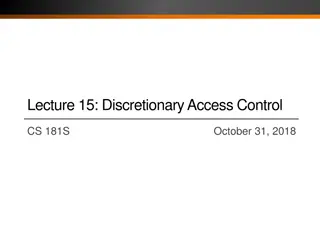 Understanding Discretionary Access Control in Information Security