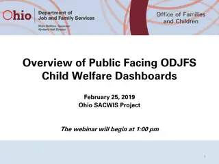 Insight into ODJFS Child Welfare Dashboards