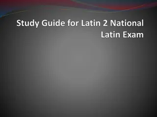 Latin Nouns and Pronouns: Cases, Functions, and Examples