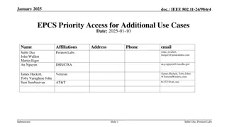 IEEE 802.11-24/984r4 EPCS Priority Access for Additional Use Cases