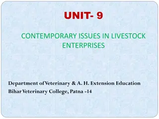 Empowering Rural Women in Livestock Enterprises: Gender Mainstreaming and Agricultural Development