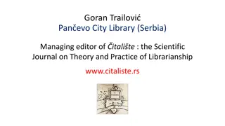 Panevo City Library: Promoting Cooperation of Heritage Institutions & Digitization of Cultural Heritage