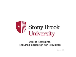 Comprehensive Restraint and Seclusion Training for Healthcare Providers