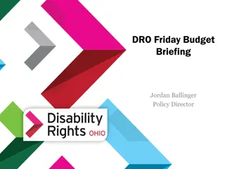 Ohio Budget Update and Upcoming Hearings