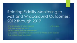Ohio Department of Youth Services Fidelity Monitoring Report 2012-2017