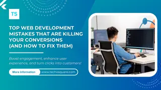 TOP WEB DEVELOPMENT Mistakes That Are Killing Your Conversions (And How to Fix Them)