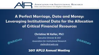 Collaborations between Institutional Research and Business Offices in Higher Education