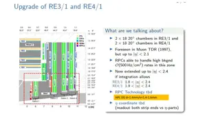Design Dimensions for Neutron Shielding and RPC Chambers