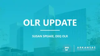 Environmental Legislation Process and Laws in Arkansas