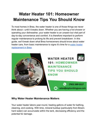 Water Heater 101_ Homeowner Maintenance Tips You Should Know