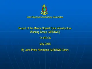 Marine Spatial Data Infrastructure Working Group Report Highlights