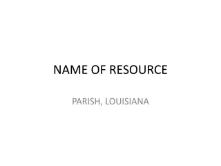 Historic Landmark Nomination in Parish, Louisiana