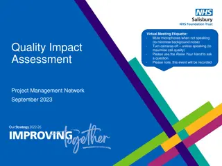Quality Impact Assessment in Project Management - Importance and Implementation