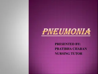 Understanding Pneumonia: Causes, Symptoms, and Management