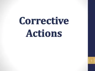 Effective Methods for Handling Corrective Actions in the Workplace