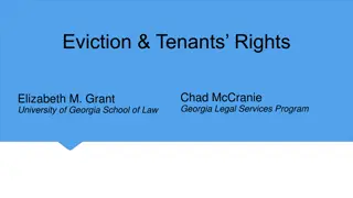 Understanding Tenants' Rights and Eviction Processes in Georgia