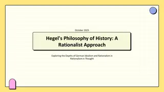 Unveiling Hegel's Philosophy: German Idealism and Rationalism Explored